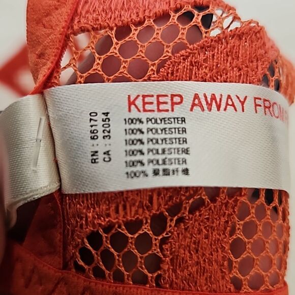 Free People Women's Lace Bralette Racer Back Bra Henna Red Small - Picture 7 of 16